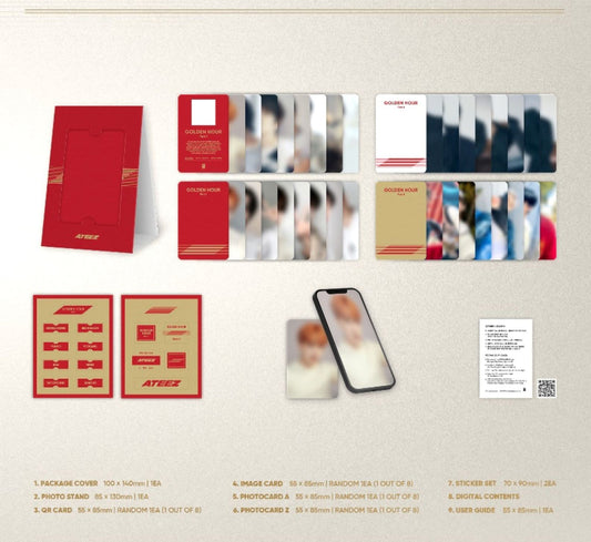 ATEEZ - GOLDEN HOUR: PART 1 poca album