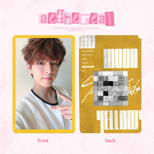Stray kids - Yellow Wood photocard