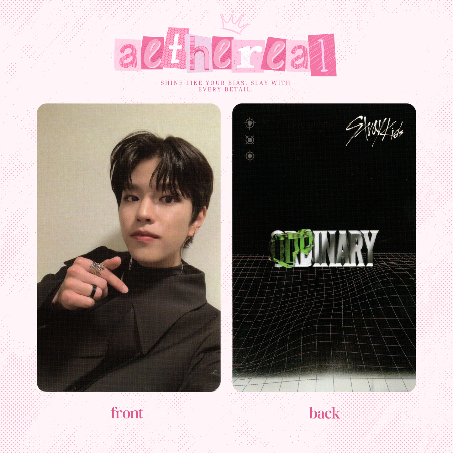 Stray kids - Oddinary photocard