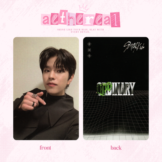 Stray kids - Oddinary photocard