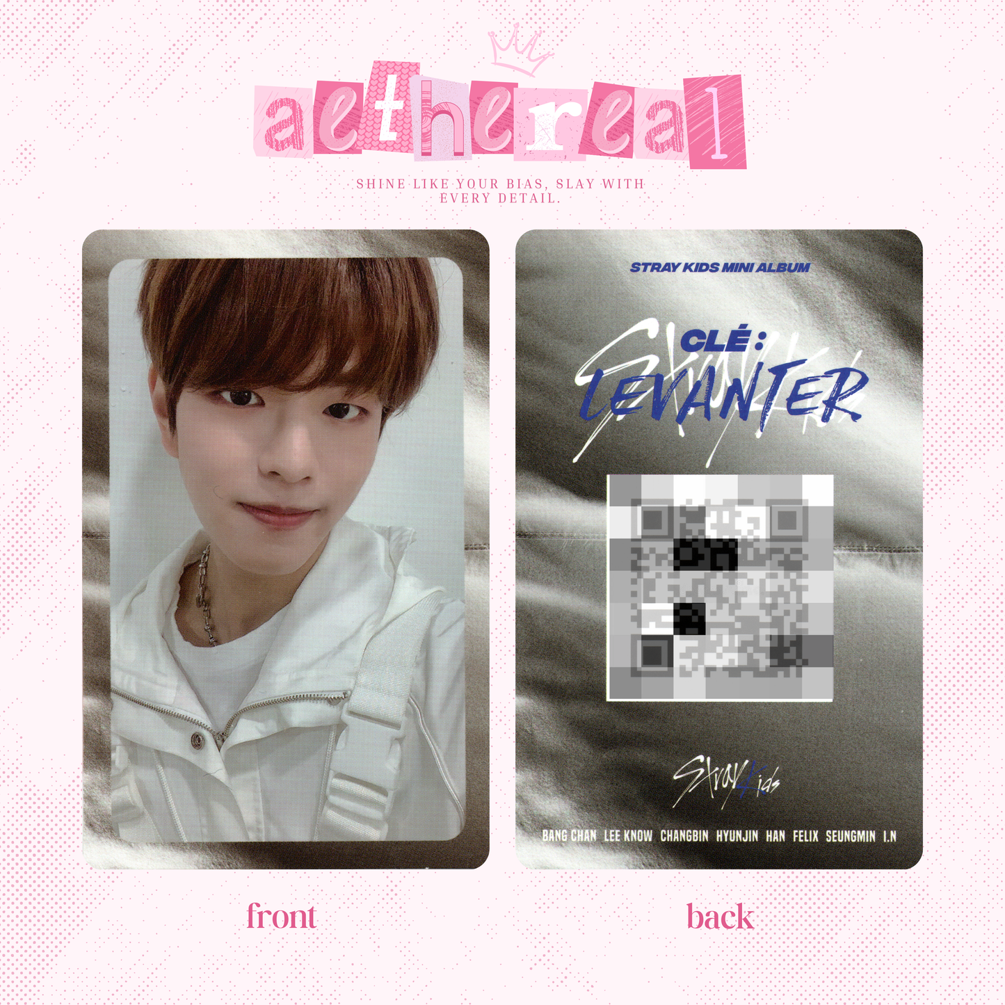 Stray kids - Clé: Levanter photocard