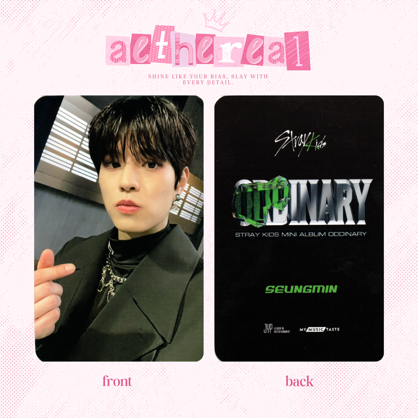 Stray kids - Oddinary photocard