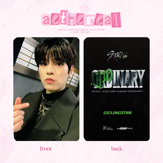 Stray kids - Oddinary photocard