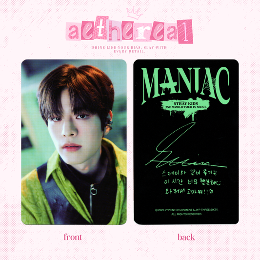 Stray kids - Maniac photocard