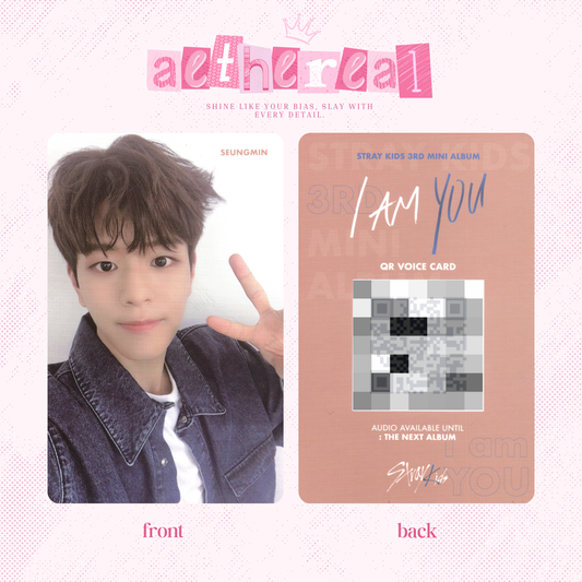 Stray kids - I am you photocard