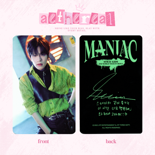 Stray kids - Maniac photocard