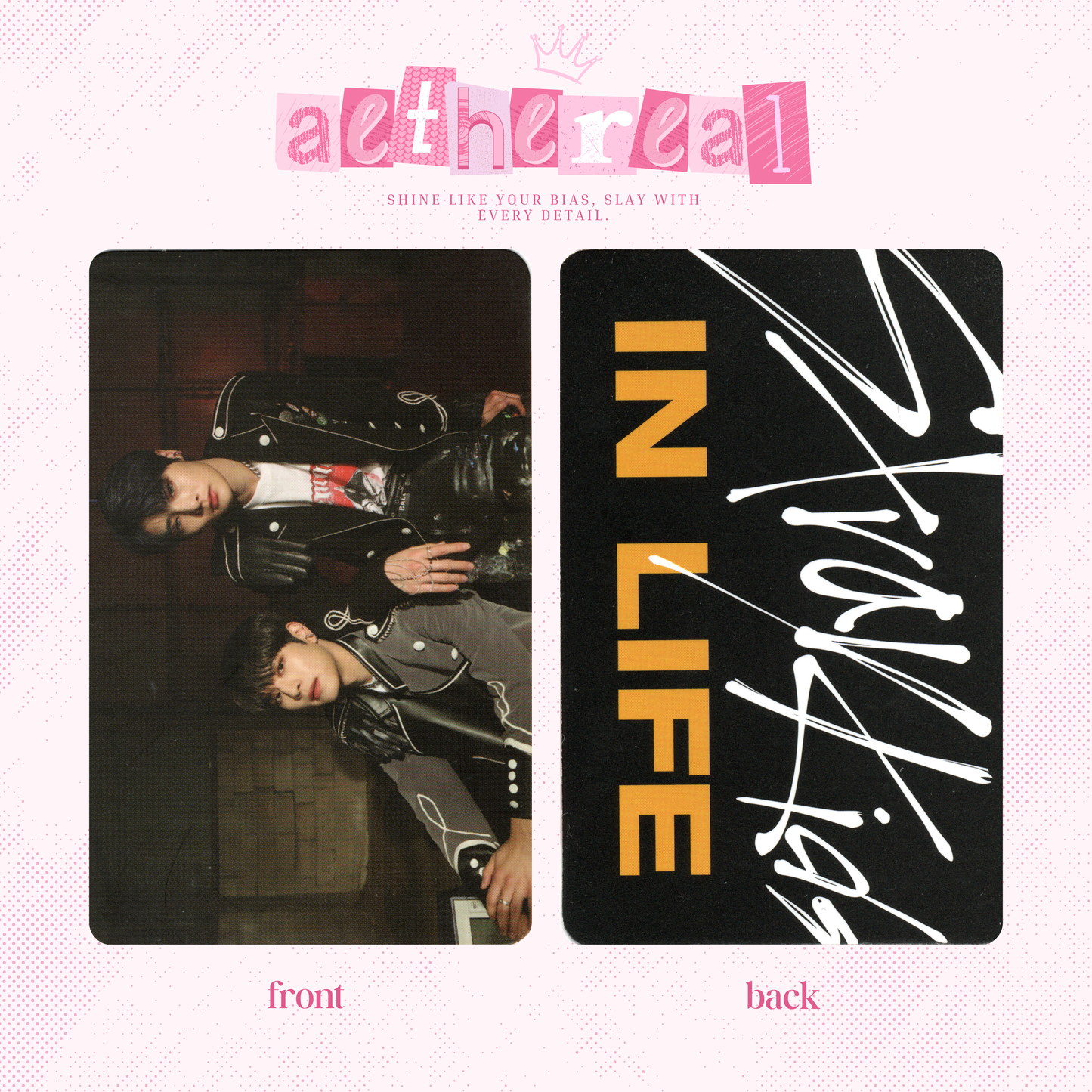 Stray kids - In Life photocard