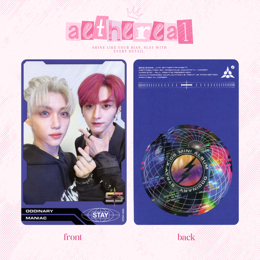 Stray kids - Oddinary photocard