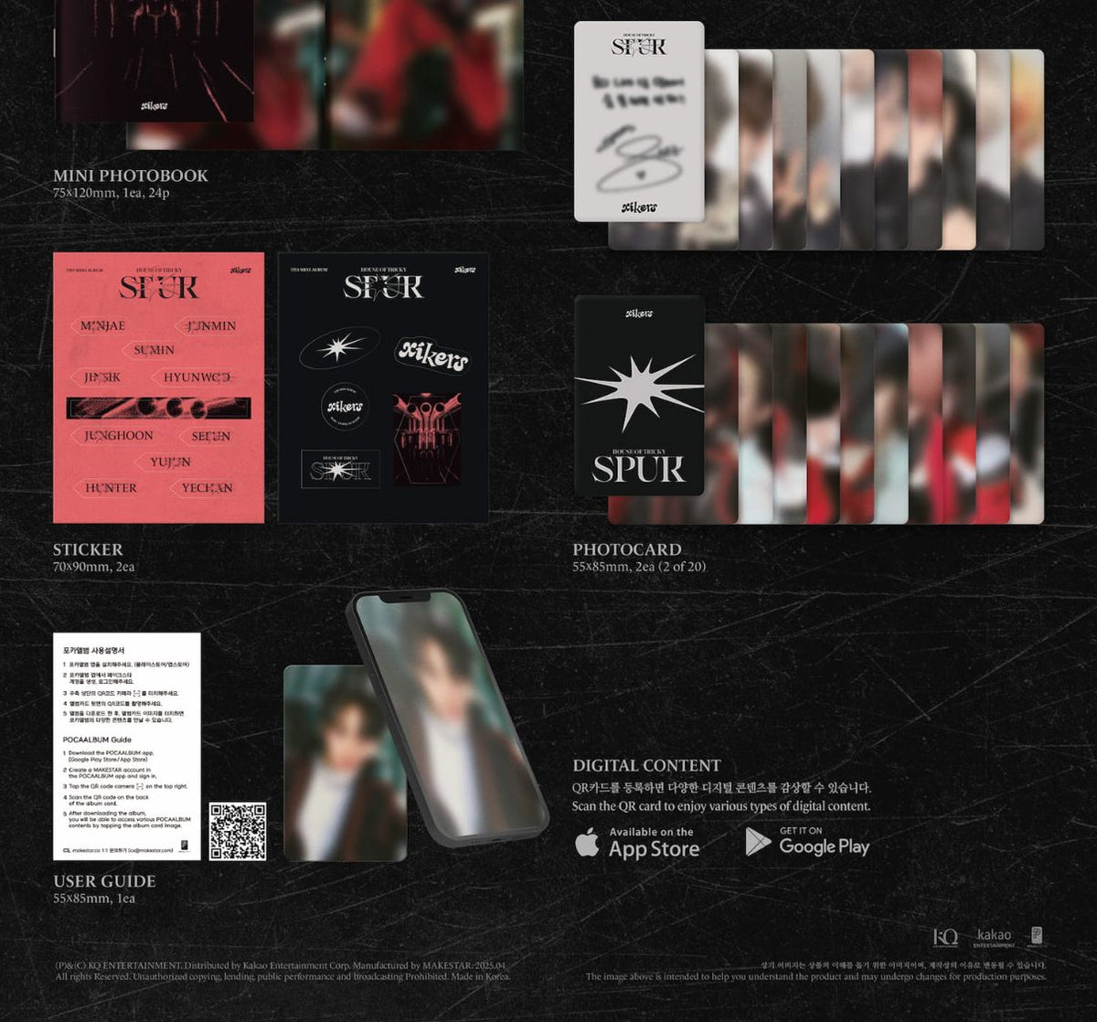 XIKERS - HOUSE OF TRICKY: SPUR poca album