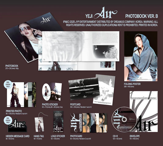 YEJI - AIR photobook version